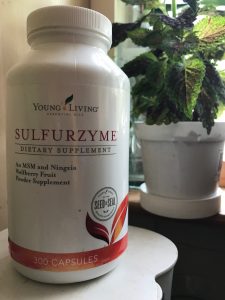 Pic of YL's MSM supplement Sulfurzyme
