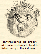 pic of fear in man's face (pain-brain)